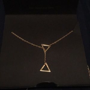 Executive Society Triangle Necklace